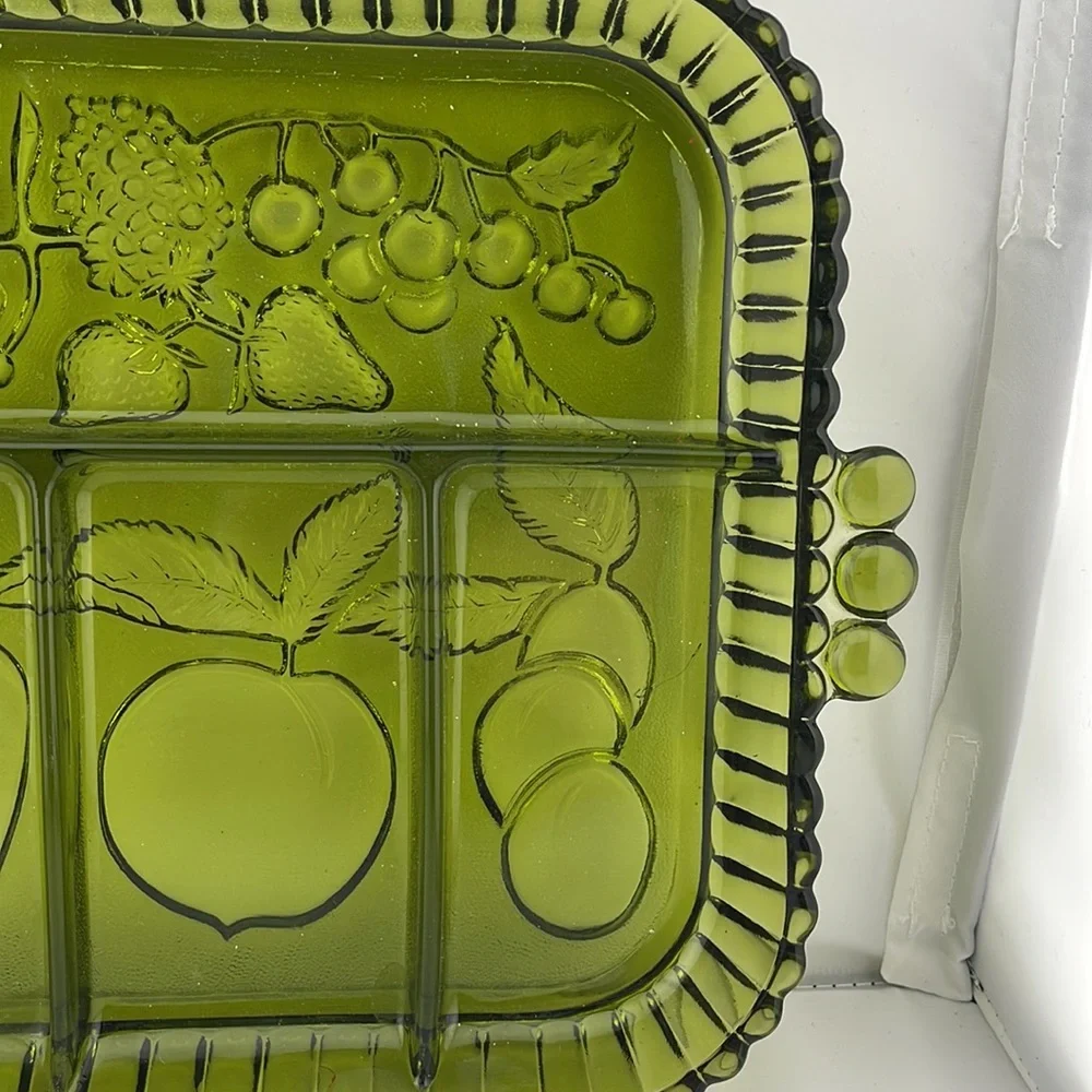 Indiana Glass 5 Part Tray